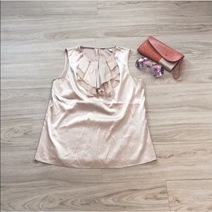 Banana Republic Ruffle Blouse